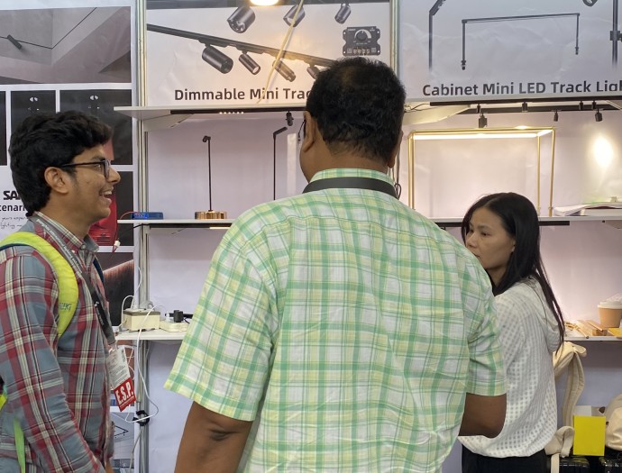 Precision Illumination: Mini Track Lights Transform Cabinet Display at GILE 2025