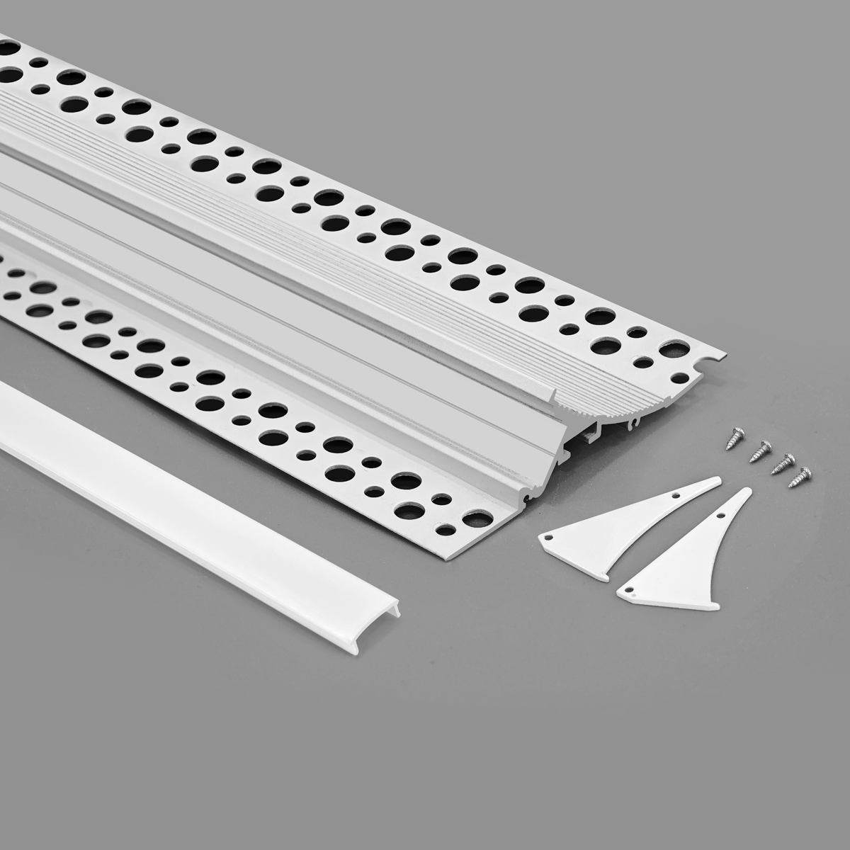 Wall Skirting Plaster LED Aluminum Profile