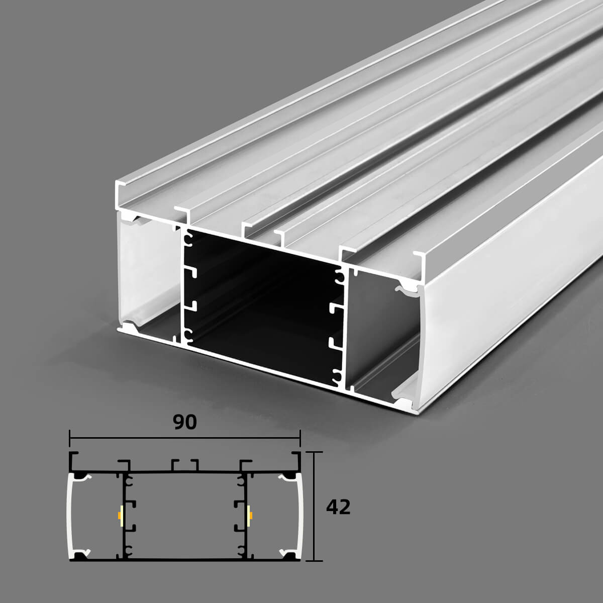 Easy-Install Wall LED Linear Lights Profile